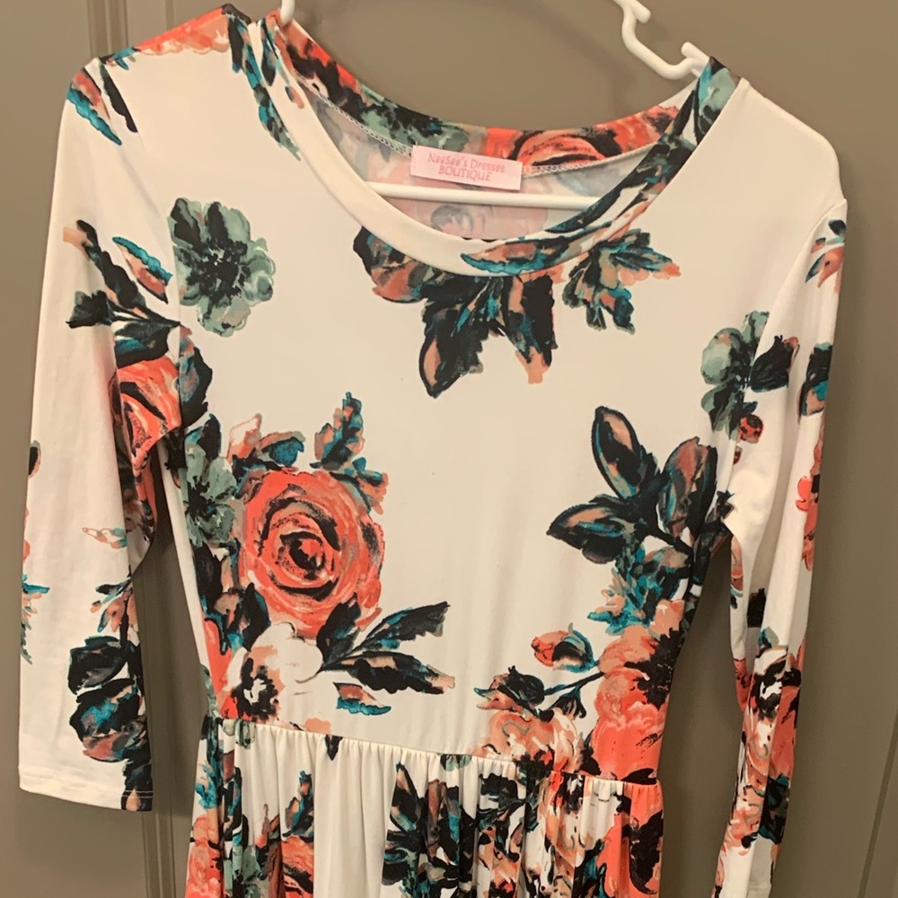 Floral maxi dress